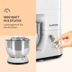 Lucia Küchenmaschine 3-in-1 2000 W / 2,7 PS 5 Ltr Edelstahl BPA-frei 11 Lucia Küchenmaschine 3-in-1 2000 W / 2,7 PS 5 Ltr Edelstahl BPA-frei -Geschäft Für Haushalts- Und Küchenbedarf 10008236 de 0003 logo