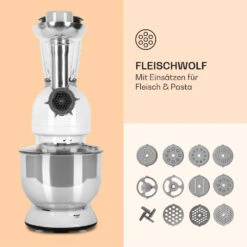 Lucia Küchenmaschine 3-in-1 2000 W / 2,7 PS 5 Ltr Edelstahl BPA-frei 13 Lucia Küchenmaschine 3-in-1 2000 W / 2,7 PS 5 Ltr Edelstahl BPA-frei -Geschäft Für Haushalts- Und Küchenbedarf 10008236 de 0005 logo