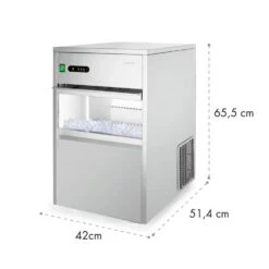 Powericer XXL Eiswürfelmaschine 160W 25 Kg/Tag 6 Kg Behälter Edelstahl -Geschäft Für Haushalts- Und Küchenbedarf 10013324 yy 0009 logo Klarstein Powericer XXL Ice Maker