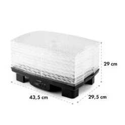 Bananarama Dörrautomat Schwarz 550W Trockner Dehydrator 6 Etagen -Geschäft Für Haushalts- Und Küchenbedarf 10027831 yy 0009 detail Klarstein Bananarama Doerrautomat schwarz reedit