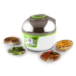 VitAir Turbo Heißluftfritteuse Grün-weiß 1400W Grillen Backen 9l -Geschäft Für Haushalts- Und Küchenbedarf 10028288 yy 0011 ambient klarstein vitair heissluft frieteuse