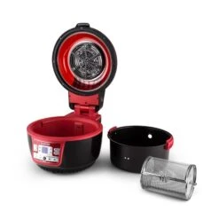 VitAir Turbo Heißluftfritteuse Rot-schwarz 1400W Grillen Backen 9l 19 VitAir Turbo Heißluftfritteuse Rot-schwarz 1400W Grillen Backen 9l -Geschäft Für Haushalts- Und Küchenbedarf 10028289 yy 0008 titel Klarstein VitAir Heissluftfritteuse