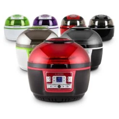 VitAir Turbo Heißluftfritteuse Rot-schwarz 1400W Grillen Backen 9l 22 VitAir Turbo Heißluftfritteuse Rot-schwarz 1400W Grillen Backen 9l -Geschäft Für Haushalts- Und Küchenbedarf 10028289 yy 0011 variant