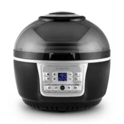 VitAir Turbo Heißluftfritteuse Grau-schwarz 1400W Grillen Backen 9l -Geschäft Für Haushalts- Und Küchenbedarf 10028290 yy 0005 titel Klarstein VitAir Heissluftfritteuse