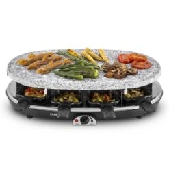 Steaklette Raclettegrill 1500 W Granit-Natursteinplatte 8 Personen -Geschäft Für Haushalts- Und Küchenbedarf 10028449 yy 0003 titel Klarstein Steaklette Raclette Natursteingrill