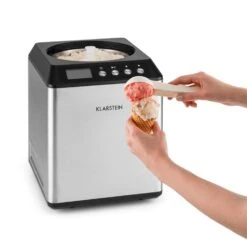 Vanilla Sky Eiscreme-Maschine Kompressor 2l 180W Edelstahl Silber -Geschäft Für Haushalts- Und Küchenbedarf 10028873 yy 0003 ambient 03 Klarstein Vanilla Sky Eismaschine