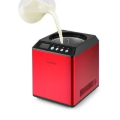 Vanilla Sky Eiscreme-Maschine Kompressor 2l 180W Edelstahl Rot -Geschäft Für Haushalts- Und Küchenbedarf 10028874 yy 0008 ambient Klarstein Vanilla Sky Eismaschine
