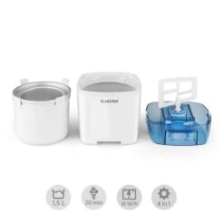 Creamberry Eiscremebereiter Flaschenkühler Frozen Yogurt 1,5l Weiß -Geschäft Für Haushalts- Und Küchenbedarf 10028925 yy 0003 logo Klarstein Creamberry Eisbereiter reedit