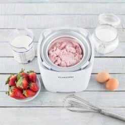 Creamberry Eiscremebereiter Flaschenkühler Frozen Yogurt 1,5l Weiß -Geschäft Für Haushalts- Und Küchenbedarf 10028925 yy 0004 ambient Klarstein Creamberry Eisbereiter reedit