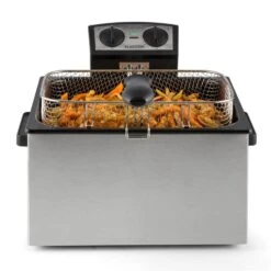 QuickPro XXL 3000 Fritteuse 5l 1,5kg 3000W Timer Edelstahl -Geschäft Für Haushalts- Und Küchenbedarf 10029073 yy 0004 ambient Klarstein QuickPro XXL 3000 Fritteuse
