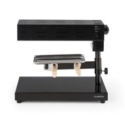 Appenzell 2G Traditioneller Raclette Grill 600 W Standgerät Schwarz -Geschäft Für Haushalts- Und Küchenbedarf 10030306 yy 0004 titel side Klarstein Appenzell 2G Raclette reedit