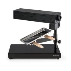 Appenzell 2G Traditioneller Raclette Grill 600 W Standgerät Schwarz -Geschäft Für Haushalts- Und Küchenbedarf 10030306 yy 0006 front Klarstein Appenzell 2G Raclette reedit