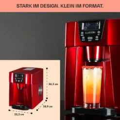 Ice Volcano 2G Eismaschine LED 12kg Je 24h 2l 6-12min Rot -Geschäft Für Haushalts- Und Küchenbedarf 10030849 DE 0006 usp