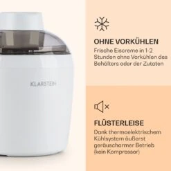 Schneeflöckchen Eiscremebereiter Thermoelektrisch 700ml Leise Weiß 11 Schneeflöckchen Eiscremebereiter Thermoelektrisch 700ml Leise Weiß -Geschäft Für Haushalts- Und Küchenbedarf 10031663 de 0003 logo