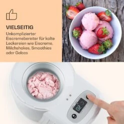 Schneeflöckchen Eiscremebereiter Thermoelektrisch 700ml Leise Weiß 12 Schneeflöckchen Eiscremebereiter Thermoelektrisch 700ml Leise Weiß -Geschäft Für Haushalts- Und Küchenbedarf 10031663 de 0004 logo