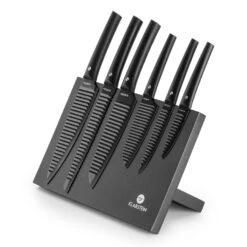 Kissaki Messerset Magnetisch Antihaftversiegelung Wellenform Schwarz -Geschäft Für Haushalts- Und Küchenbedarf 10031844 yy 0006 logo