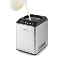 Vanilly Sky Family Eiscremebereiter Frozen Yoghurt 250W 2,5l Silber -Geschäft Für Haushalts- Und Küchenbedarf 10031846 yy 0005 detail Klarstein Vanilly Sky Family Eiscremebereiter silber