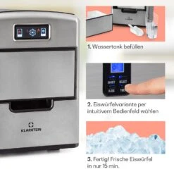 Metropolitan Eiswürfelmaschine 12kg/24h Digitales Display 12 Metropolitan Eiswürfelmaschine 12kg/24h Digitales Display -Geschäft Für Haushalts- Und Küchenbedarf 10031881 de 0004 usp