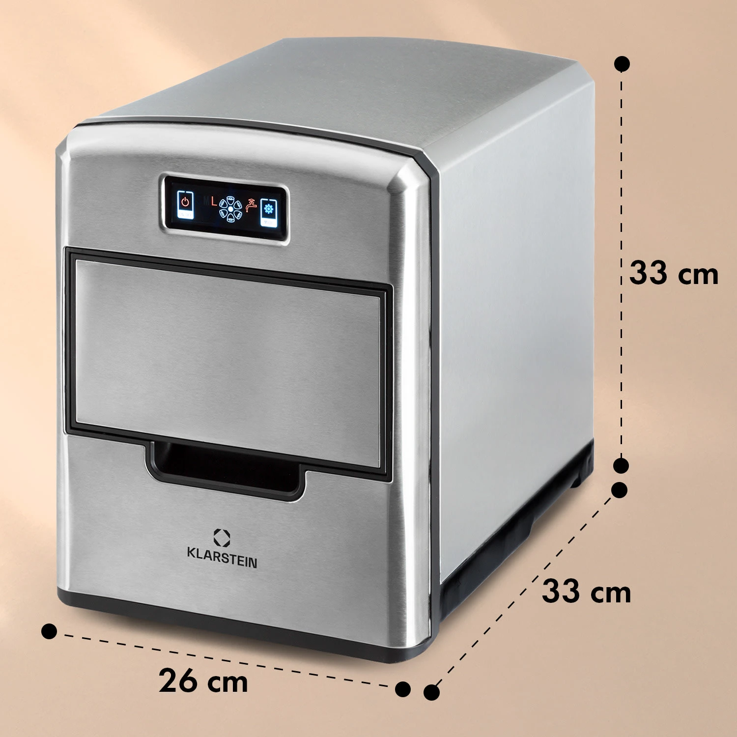 Metropolitan Eiswürfelmaschine 12kg/24h Digitales Display 9 Metropolitan Eiswürfelmaschine 12kg/24h Digitales Display – Bild 7