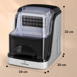 Kristall Eiswürfelmaschine Kristalleis 2 Größen 2,5l Wassertank -Geschäft Für Haushalts- Und Küchenbedarf 10031891 yy 0011 dimensions