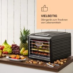 Fruit Jerky Plus 6 Dörrautomat Timer 6 Ablage 420-500 W 35-70 °C Display -Geschäft Für Haushalts- Und Küchenbedarf 10031935 de 0002 logo