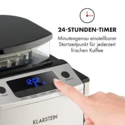 Aromatica X Kaffeemaschine Mahlwerk Glaskanne Aroma+ Edelstahl 17 Aromatica X Kaffeemaschine Mahlwerk Glaskanne Aroma+ Edelstahl -Geschäft Für Haushalts- Und Küchenbedarf 10032102 de 0006 logo