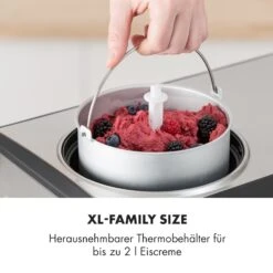 Dolce Bacio Eiscremebereiter Kompressor 2l LCD-Display Touch Edelstahl 15 Dolce Bacio Eiscremebereiter Kompressor 2l LCD-Display Touch Edelstahl -Geschäft Für Haushalts- Und Küchenbedarf 10032322 de 0004 logo