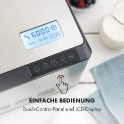 Dolce Bacio Eiscremebereiter Kompressor 2l LCD-Display Touch Edelstahl 17 Dolce Bacio Eiscremebereiter Kompressor 2l LCD-Display Touch Edelstahl -Geschäft Für Haushalts- Und Küchenbedarf 10032322 de 0006 logo