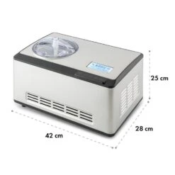 Dolce Bacio Eiscremebereiter Kompressor 2l LCD-Display Touch Edelstahl 21 Dolce Bacio Eiscremebereiter Kompressor 2l LCD-Display Touch Edelstahl -Geschäft Für Haushalts- Und Küchenbedarf 10032322 yy 0010 logo Klarstein Dolce Bacio Eiscremebereiter Edelstahl