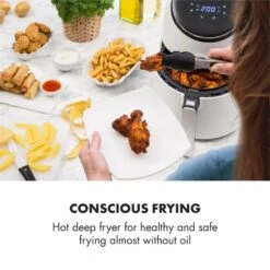 AirVital Heißluftfritteuse 1300W 2,5l CeraPlus-Antihaft Touch Weiß -Geschäft Für Haushalts- Und Küchenbedarf 10032331 yy 0002 ambient Klarstein AirVital Heissluftfritteuse 1300W weiss