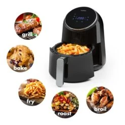 AirVital Heißluftfritteuse 1300W 2,5l CeraPlus-Antihaft Touch Schwarz 12 AirVital Heißluftfritteuse 1300W 2,5l CeraPlus-Antihaft Touch Schwarz -Geschäft Für Haushalts- Und Küchenbedarf 10032332 yy 0003 logo Klarstein AirVital Heissluftfritteuse 1300W schwarz