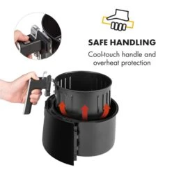 AirVital Heißluftfritteuse 1300W 2,5l CeraPlus-Antihaft Touch Schwarz 16 AirVital Heißluftfritteuse 1300W 2,5l CeraPlus-Antihaft Touch Schwarz -Geschäft Für Haushalts- Und Küchenbedarf 10032332 yy 0008 logo Klarstein AirVital Heissluftfritteuse 1300W schwarz