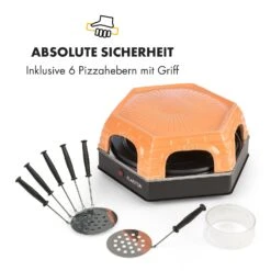 Capricciosa Pizzaofen 1500W Abdeckung Aus Terracotta Warmhaltefunktion -Geschäft Für Haushalts- Und Küchenbedarf 10032597 de 0008 logo