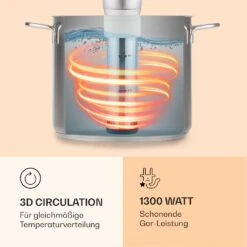 Quickstick Sous Vide Garer Thermostat: 50-95 °C Für 20 L Edelstahl -Geschäft Für Haushalts- Und Küchenbedarf 10032670 de 0005 logo
