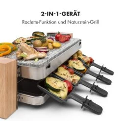 Prime-Rib Raclettegrill 8 Pers. 1500 W Natursteinplatte Edelstahl Holz -Geschäft Für Haushalts- Und Küchenbedarf 10032695 de 0004 logo