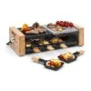 Chateaubriand Nuovo Raclette 1200W Aluminium / Stein 8 Personen Holz -Geschäft Für Haushalts- Und Küchenbedarf 10032729 yy 0001 titel
