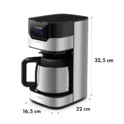 Kaffeemaschine Arabica 800W EasyTouch Control Silber/schwarz -Geschäft Für Haushalts- Und Küchenbedarf 10032772 yy 0007 logo