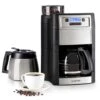 Aromatica II Duo Kaffeemaschine, Integriertes Mahlwerk, 1,25 L Silber -Geschäft Für Haushalts- Und Küchenbedarf 10032865 yy 0001 titel Klarstein Aromatica II Duo Kaffeemaschine schwarz