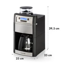 Aromatica II Duo Kaffeemaschine, Integriertes Mahlwerk, 1,25 L Silber -Geschäft Für Haushalts- Und Küchenbedarf 10032865 yy 0011 logo Klarstein Aromatica II Duo Kaffeemaschine schwarz