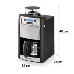 Aromatica II Kaffeemaschine, Mahlwerk, 1,25 L, Silber 21 Aromatica II Kaffeemaschine, Mahlwerk, 1,25 L, Silber -Geschäft Für Haushalts- Und Küchenbedarf 10032872 yy 0011 logo Klarstein Aromatica II Kaffeemaschine silber