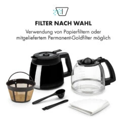 Aromatica II Set Kaffeemaschine, Mahlwerk, 1,25 L, Schwarz -Geschäft Für Haushalts- Und Küchenbedarf 10032874 de 0004 logo