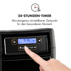 Aromatica II Set Kaffeemaschine, Mahlwerk, 1,25 L, Schwarz -Geschäft Für Haushalts- Und Küchenbedarf 10032874 de 0005 logo