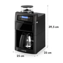 Aromatica II Set Kaffeemaschine, Mahlwerk, 1,25 L, Schwarz -Geschäft Für Haushalts- Und Küchenbedarf 10032874 yy 0011 logo Klarstein Aromatica II Duo Kaffeemaschine schwarz reedit