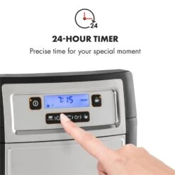 Aromatica II Thermo Kaffeemaschine, Mahlwerk, 1,25 L, Silber -Geschäft Für Haushalts- Und Küchenbedarf 10032875 yy 0005 logo Klarstein Aromatica II Thermo Kaffeemaschine silber