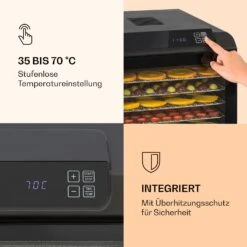 Arizona Jerky Dörrautomat 500W 35-70°C Digitales Touch-Display -Geschäft Für Haushalts- Und Küchenbedarf 10033020 de 0004 logo