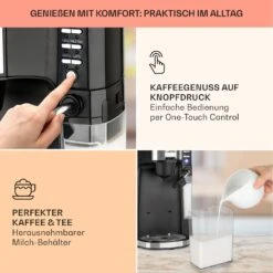 Baristomat 2-in-1-Heißgetränkeautomat Kaffee Tee Milchschaum 12 Baristomat 2-in-1-Heißgetränkeautomat Kaffee Tee Milchschaum -Geschäft Für Haushalts- Und Küchenbedarf 10033138 de 0003 usp