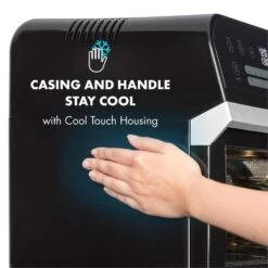 AeroVital Cube Heißluftfritteuse 1600W 12l Timer 16 Programme Schwarz -Geschäft Für Haushalts- Und Küchenbedarf 10033248 yy 0007 logo Klarstein AeroVital Cube Heissluftfritteuse schwarz reedit