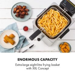 Family Fry Fritteuse 3000W Oil Drain Technology Edelstahl Silber 13 Family Fry Fritteuse 3000W Oil Drain Technology Edelstahl Silber -Geschäft Für Haushalts- Und Küchenbedarf 10033342 yy 0003 logo Klarstein Family Fry Fritteuse 3000W silber