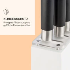 Kitano Plus Messer-Set 9 Tlg. Holzblock Bambus-Schneidebrett Weiß -Geschäft Für Haushalts- Und Küchenbedarf 10033673 de 0007 logo
