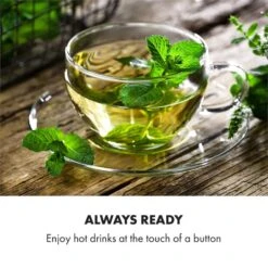 Hot Spring Plus Heißwasserspender 5l Edelstahl-Wassertank 45-95 °C -Geschäft Für Haushalts- Und Küchenbedarf 10033753 yy 0008 logo Klarstein Hot Spring Heisswasserspender schwarz